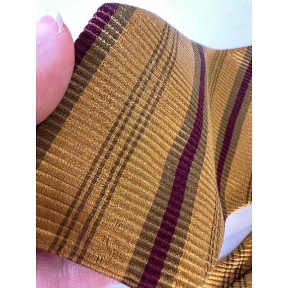 Vintage Robert Talbott for Grady Ervin & Co. Charleston SC Repp Tie - Picture 6 of 7